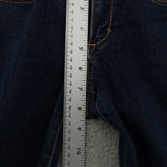 Abercrombie & Fitch Jeans Womens 2R 26x31 Blue Indigo‎ Dark Wash Super Skinny - Picture 5 of 9